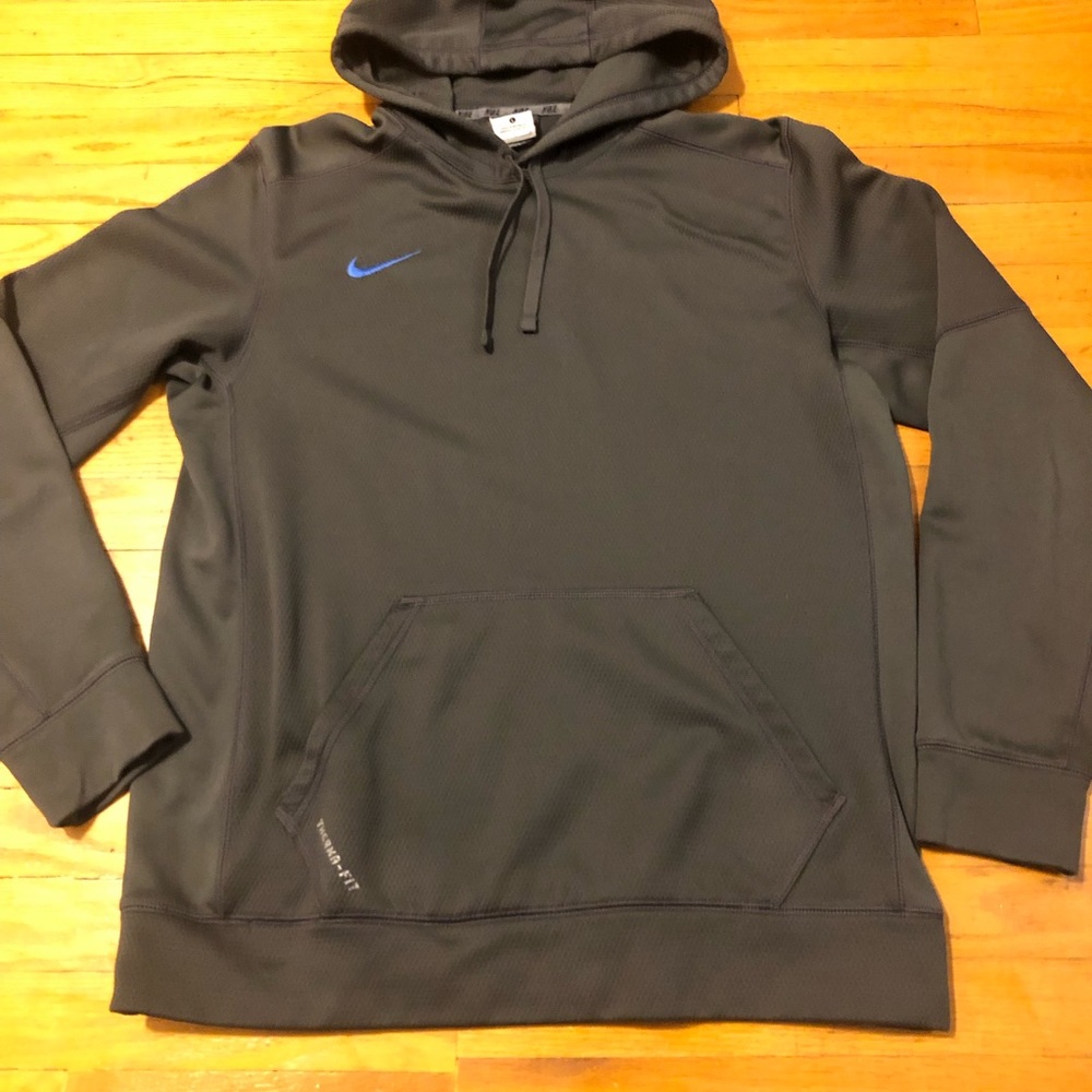 Nike large gray hoodie